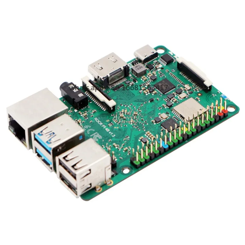 Hot Sell ROCK PI 4 Model C Radxa SBC With Mini Display Port And M.2 Rock Pi