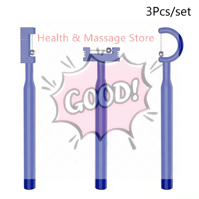 3pcs Children Tongue Tip Trainer Tongue Oral Muscle Training Autism Language Pronunciation Rehabilitation Therapy Training Aids