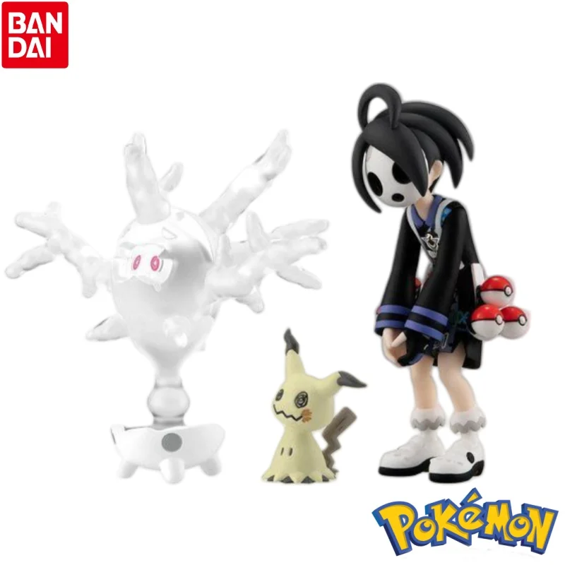 

In Stock Bandai Model Doll Brand New Boxed Pokemon Cursola Mimikyu Anime Characters Original Garagekit Collectible Action Figure