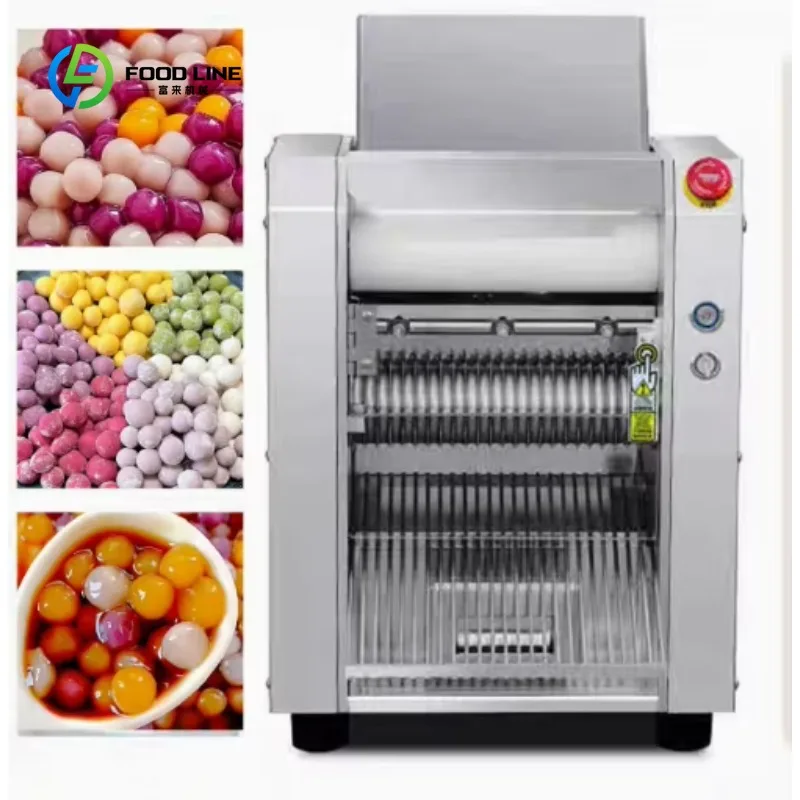 Customized Automatic Taro Maker Machine for Milk Tea Boba Tapioca Pearls Pear Shaped Candy New Condition for Restaurants