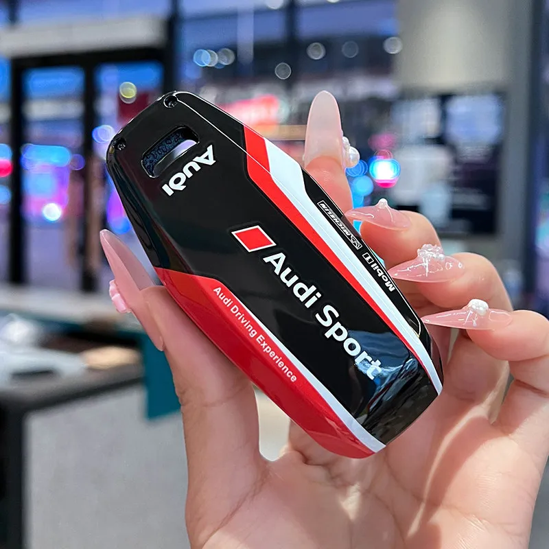 

ABS Audi A5L Key Cover Premium Clip Car Case for Men and Women Sports SAIC FAW Accessories Modification 2026 Model