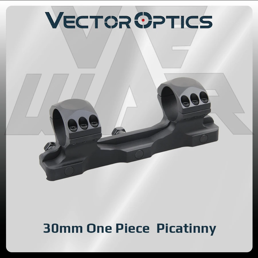 

Vector Optics 30mm Rifle Scope One Piece Dovetail & Picatinny Rings 0/20 Moa Hunting Supplies Accessories for 9Mm/20Mm Rail
