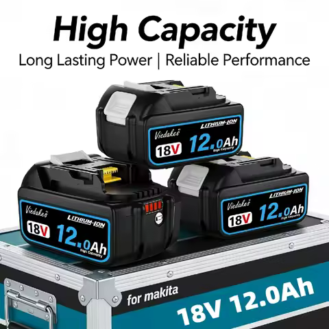 ★original 18v 8.0Ah/10.0Ah/12.0Ah Rechargeable battery for Makita drill DGA404 DTD173 DDF487 DTW700 DRT52 DHP489 DJV182Z HR140♫