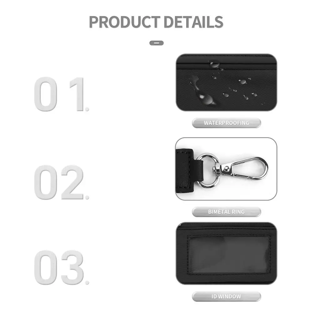 Simple Fashion Women's Wallet Nylon Large-Capacity Card Seat Classic Women's Wallet Multi functional Zipper Wallet