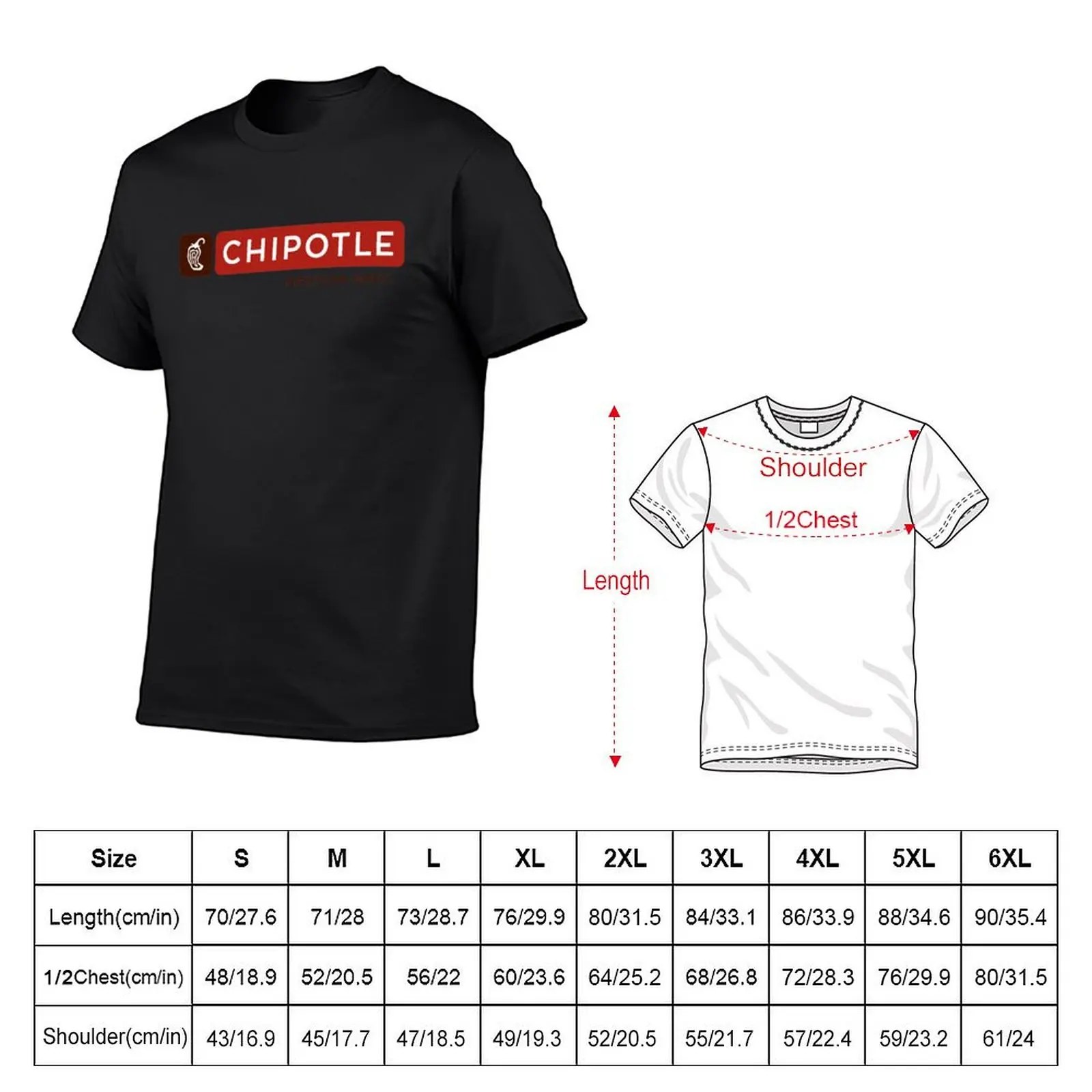 BEST SELLER Chipotle Logo T-Shirt Blouse new edition Aesthetic clothing graphic tee shirt men clothings