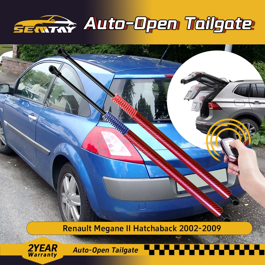 

Автоматические подъемные стойки багажника с пружиной для Megane II Hatchaback 2002-2009, опорные опоры для задней двери багажника