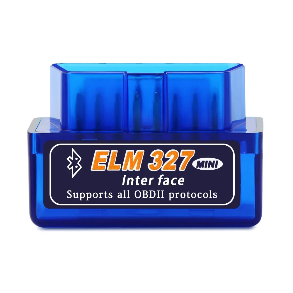 Nuevo Mini ELM327 Bluetooth V2.1 OBD2 escáner de diagnóstico de coche ELM 327 Bluetooth para Android/IOS ODB2 lector de código de escaneo OBD2