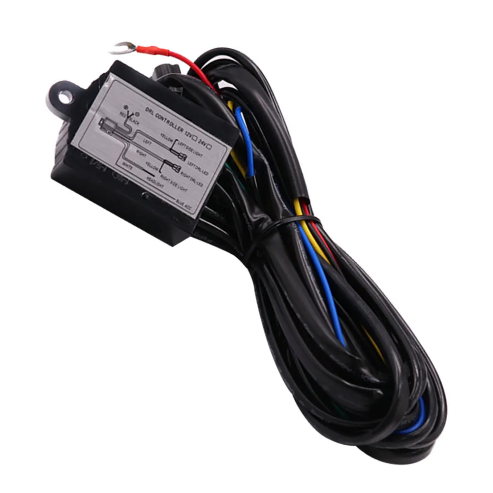 

Led Daytime Running Light Controller Compact Waterproof Drl Dimmer Relay For Car Auto Daytime Running Light Controller Car