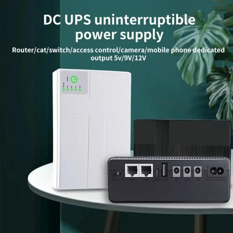 

Mini UPS Router Optical Cat Adapter Uninterruptible Power Supply DC Backup Power Supply AC 110V 220V To DC 5V 9V 12V 15V 24V