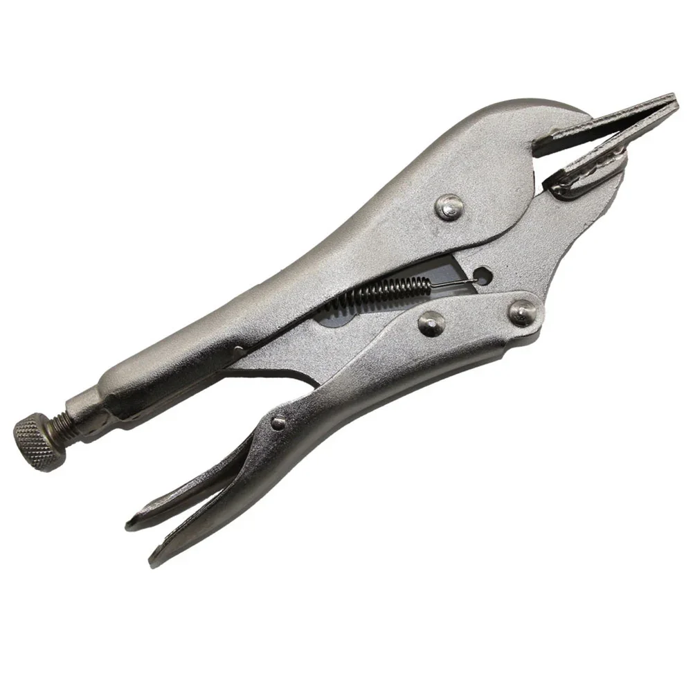 Professional Locking Clamp Tool Welding Pliers Sheet Metal Clamp Nickel-plated Alloy Steel Efficient Release Mechanism