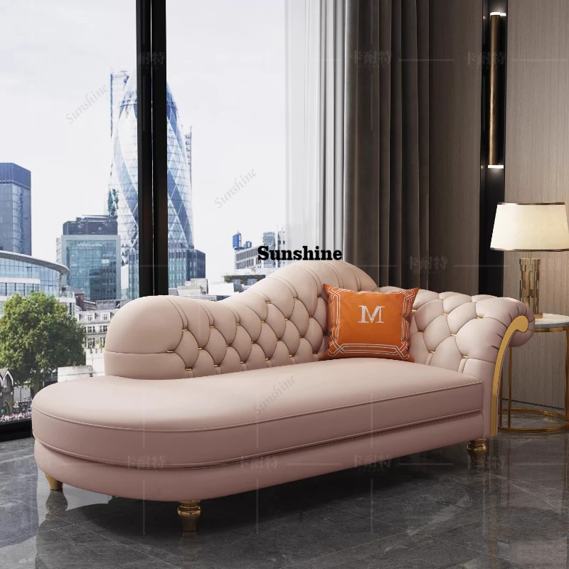 

Light luxury concubine chair sofa bedroom, single, living room balcony high-end beauty recliner upgraded version