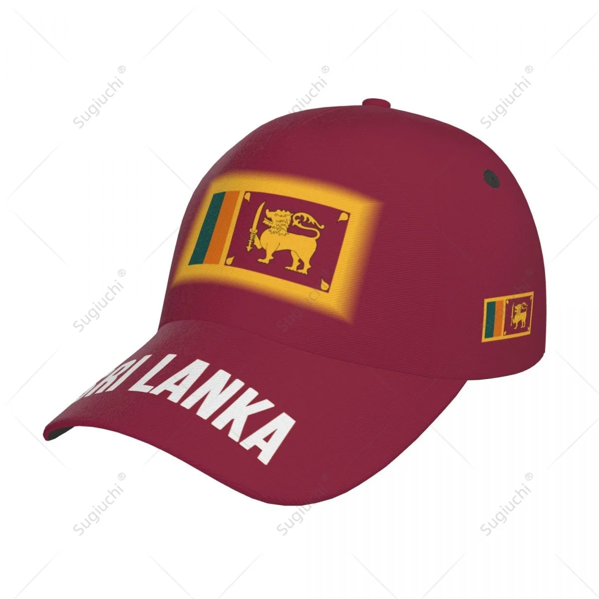 

Unisex Baseball Cap Hat Sri Lanka Gradient Color 3D Printing for Tennis Outdoor Bike Bicycle Golf Baseball Sports Fans