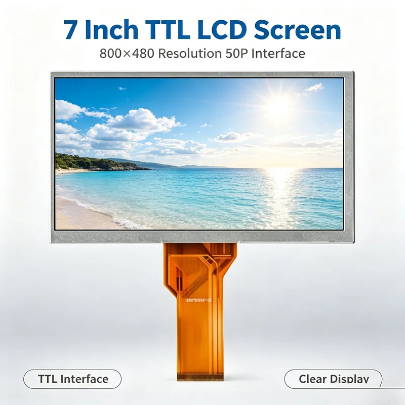 Inch TTL 50P 800*480 AT070TN92 AT070TN94 20000938-00 20000938-30 PC070TN92 Pc070TN98 AVD-TT70WV Lcd Screen