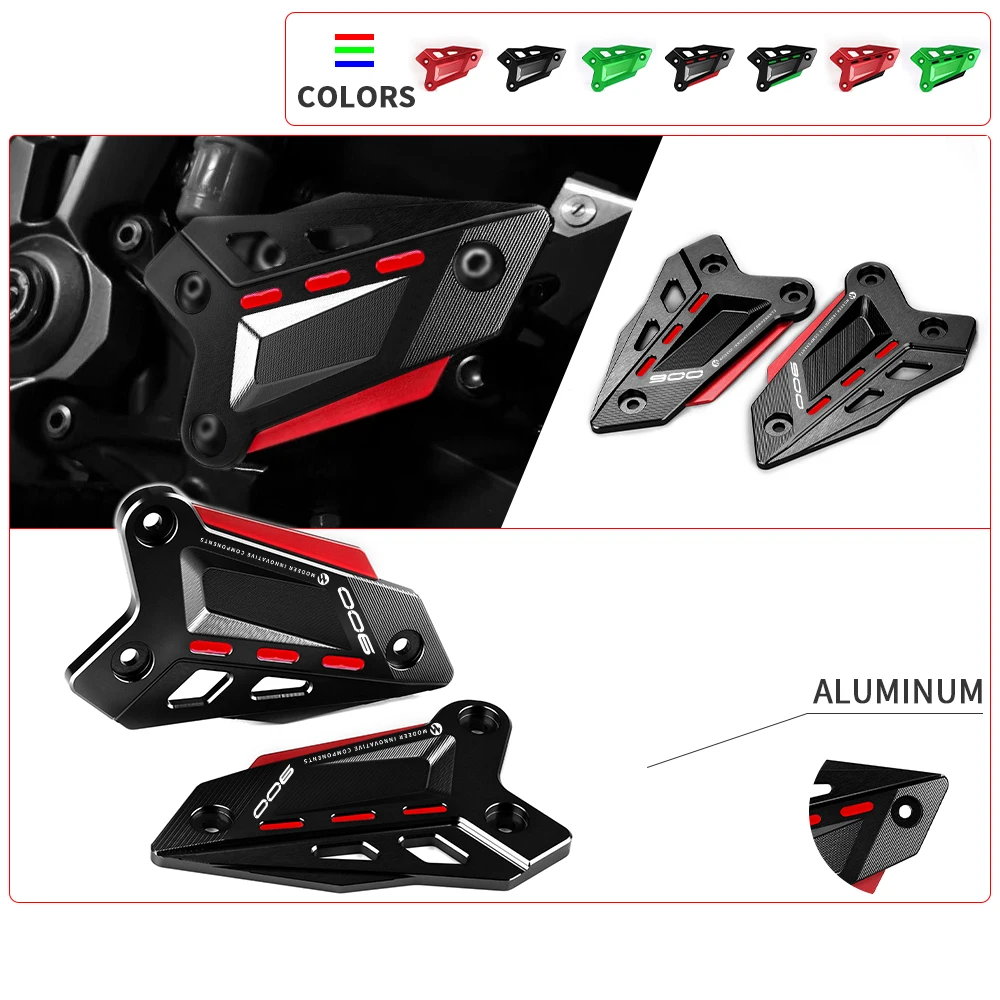 

For KAWASAKI Z900 Z900SE Z 900 SE 900SE 2017-2023 Motorcycle Footrest Pedal Foot Peg Heel Plates Guard Protector Accessories