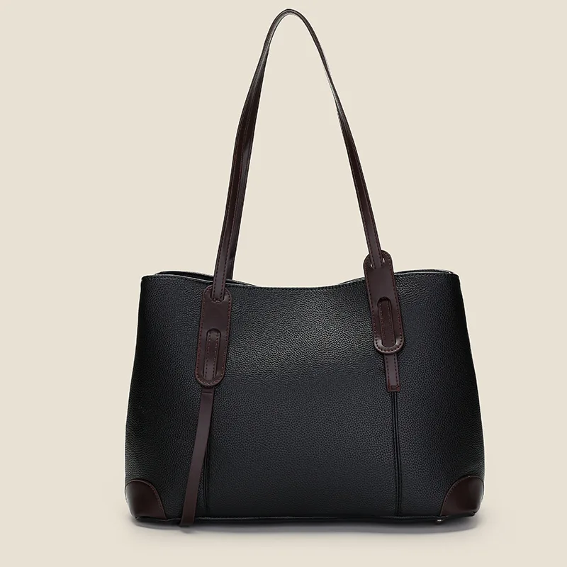 

2025 Minimalist Tote Bag, Fashion Shoulder Purse for Women, Spacious Top Handle Crossbody, Trendy Day to Night Bag, Textured