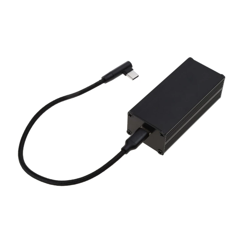 TypeC Power to POE Adapter Card Mạng 5V 9V Thích Ứng Nhanh Sạc USBC POE 44-57V 1500V Điện Áp Cao