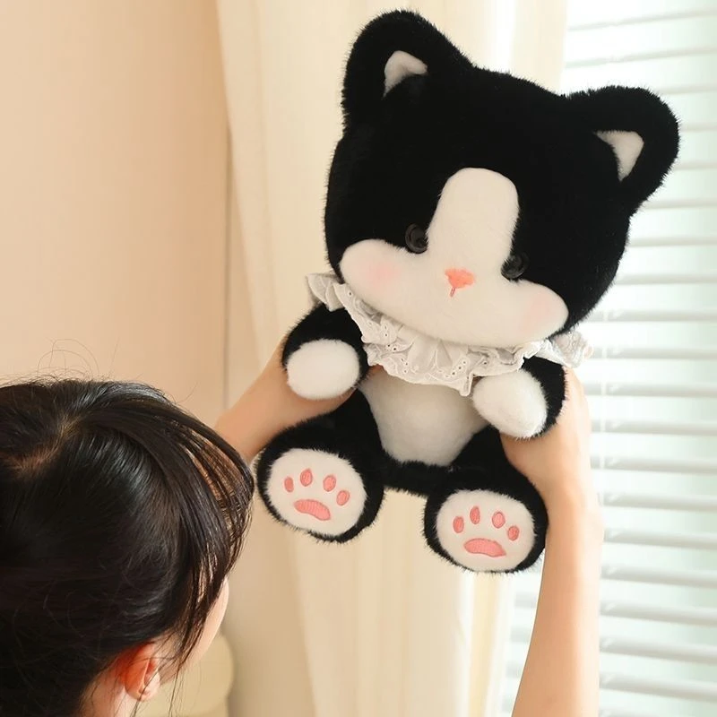 30 cm carino sciarpa gatto peluche Kawaii accompagnare e comfort i bambini a dormire leniscono bambole animali regalano il compleanno dei bambini