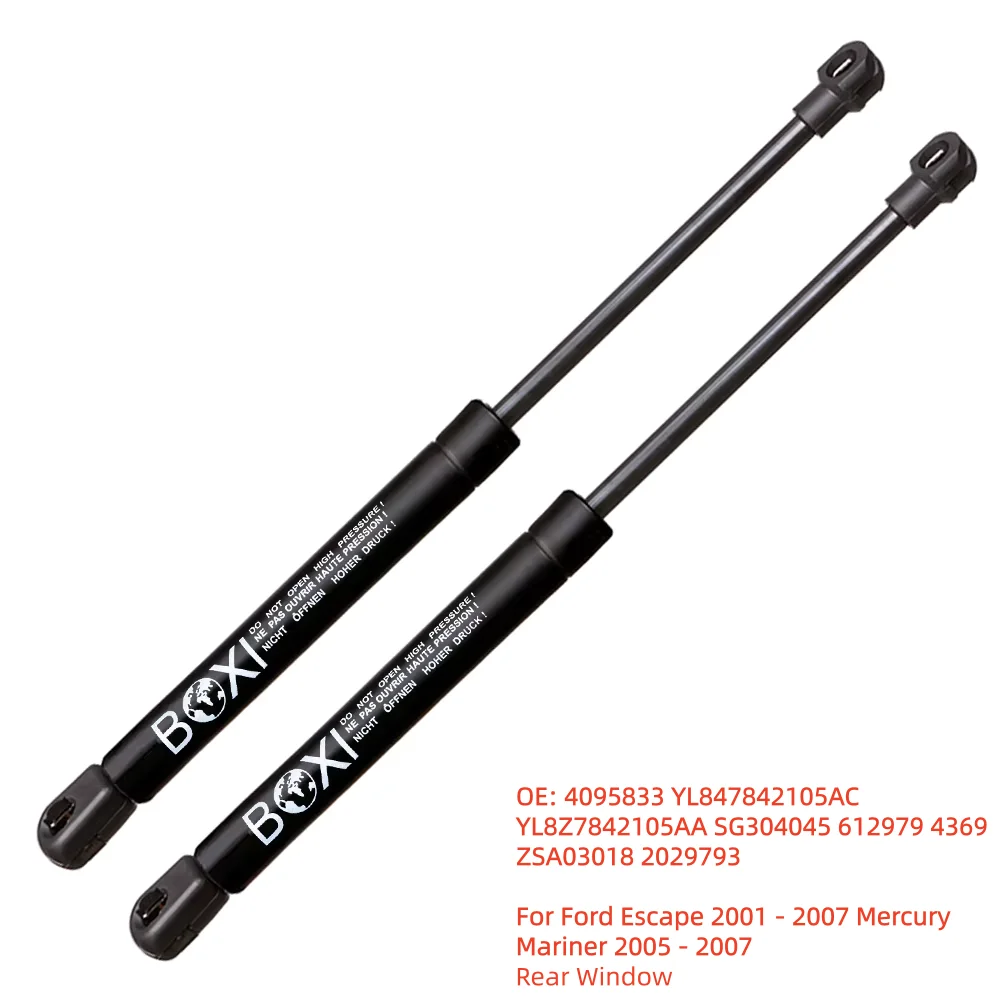 BOXI 2 szt. Siłowniki podnoszenia tylnej szyby 4095833 YL847842105AC Do Ford Escape 2001 - 2007 Mercury Mariner 2005 - 2007 Amortyzatory szyby