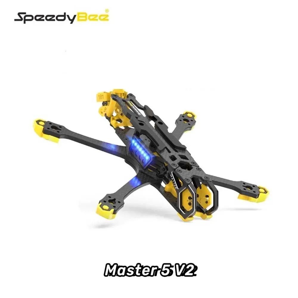 Drone SpeedyBee Master 5 V2 KIT de cadre 5 pouces 130 °   Unité aérienne analogique/O3 FOV VTX Link RC FPV Freestyle Racing Quadcopter