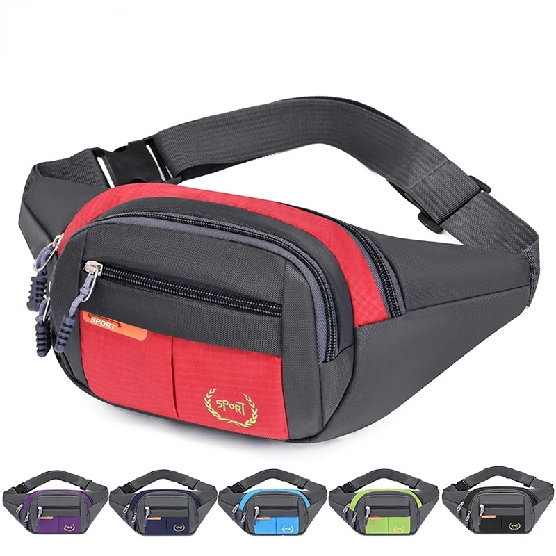 Waist Bag for Running Motorcycle Tactical Shoulder Push-button Phone Case Fanny Pack Women Waterproof Casual Outdoor Traveling