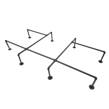 Průmyslový trubkový věšák na oblečení, nástěnný věšák na oblečení, odnímatelný víceúčelový věšák na oblečení, tyč na oděvy 8 nejlepší prodej nástěnný věšák na oblečení - №2