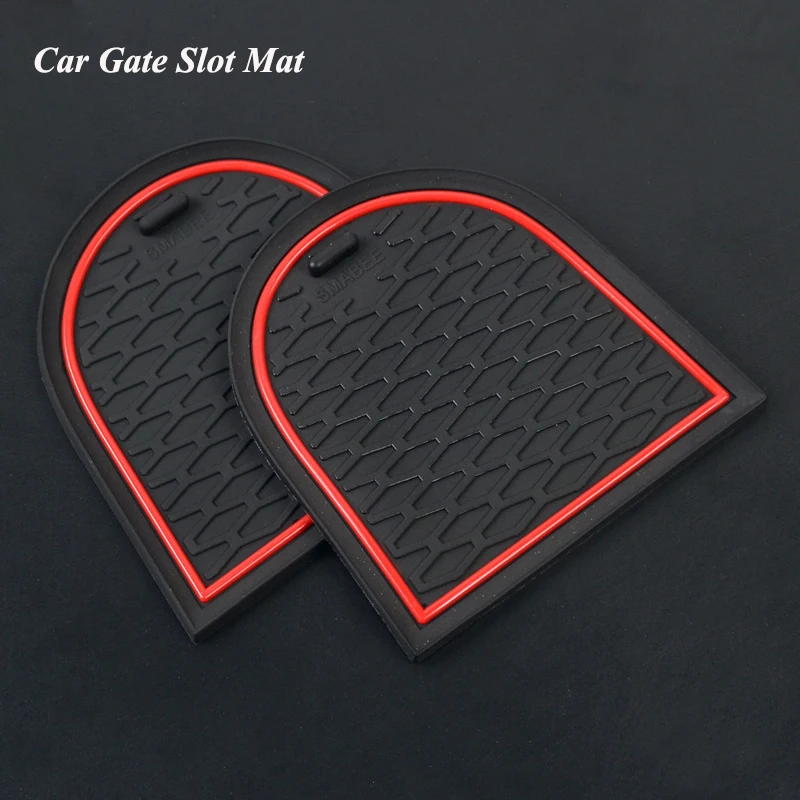 

Anti-Slip Gate Slot Mat Rubber Coaster For BMW 1 Series F20 F21 2012-2018 Non-Slip Mats Door Groove Pad Car Interior Accessories