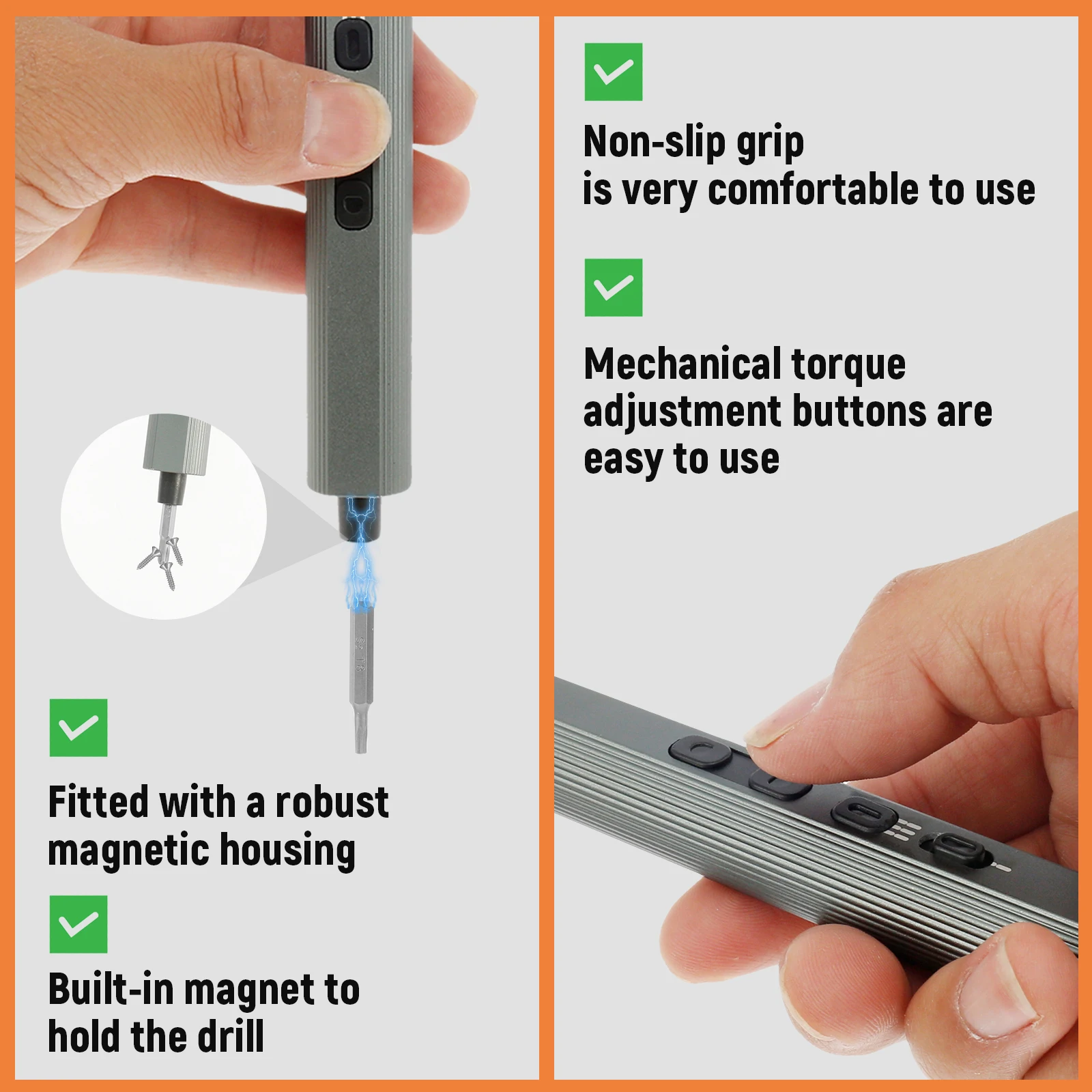 155 in 1 Electric Screwdriver Set with LED Light Cordless 140 Magnetic Bits Multifunctional Precision for Repair Computer Laptop