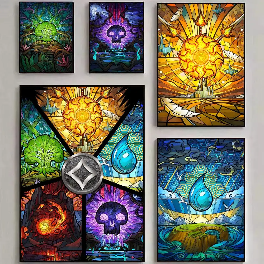 Magic The Gathering Poster HD art sticky wall waterproof home living room bedroom bar aesthetic decoration
