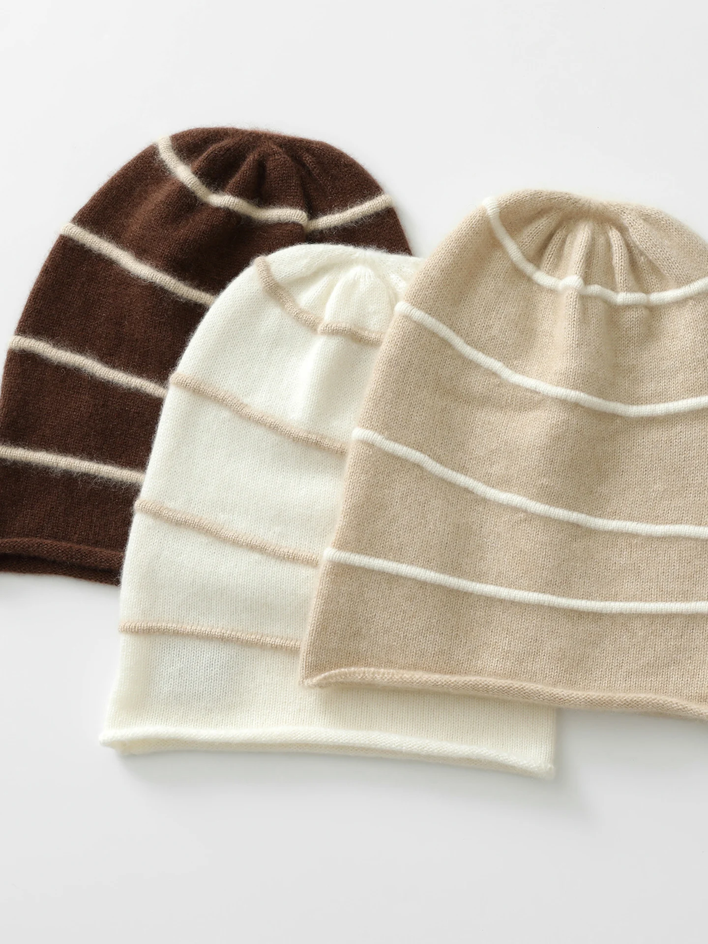 00-pure-camere-knitted-hat-women's-cuffed-ear-warmer-color-blo-winter-new-sle-foldable-round-top-no-brim-warmth-cap