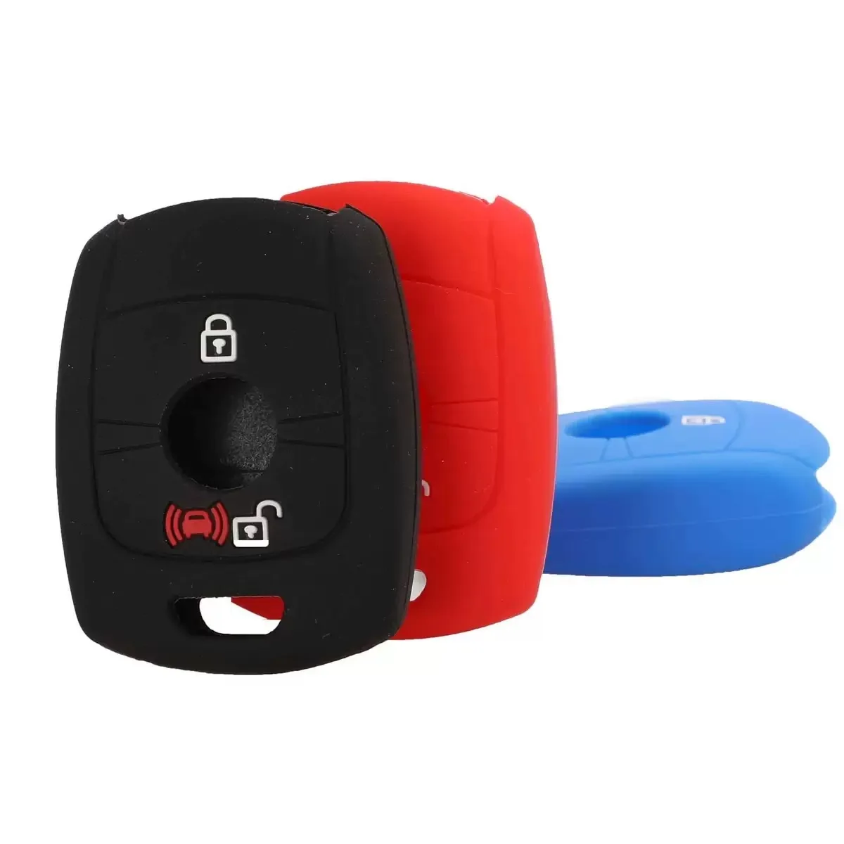 Fit for Ssangyong Korandog  Actyon Rexton Korando remote control Silicone keycase 2 Buttons