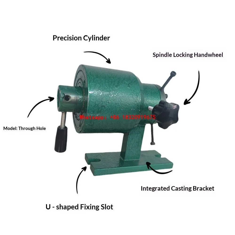 Cyclmotion CNC Horizontal pneumatic chuck holder indexing head quick clamping device drilling milling machines type 15/20/25