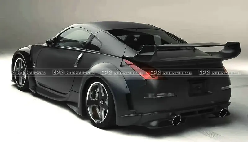 

Подходит для высококачественного широкого корпуса заднего бампера для NISSAN Z33 350Z VS, материал из стекловолокна