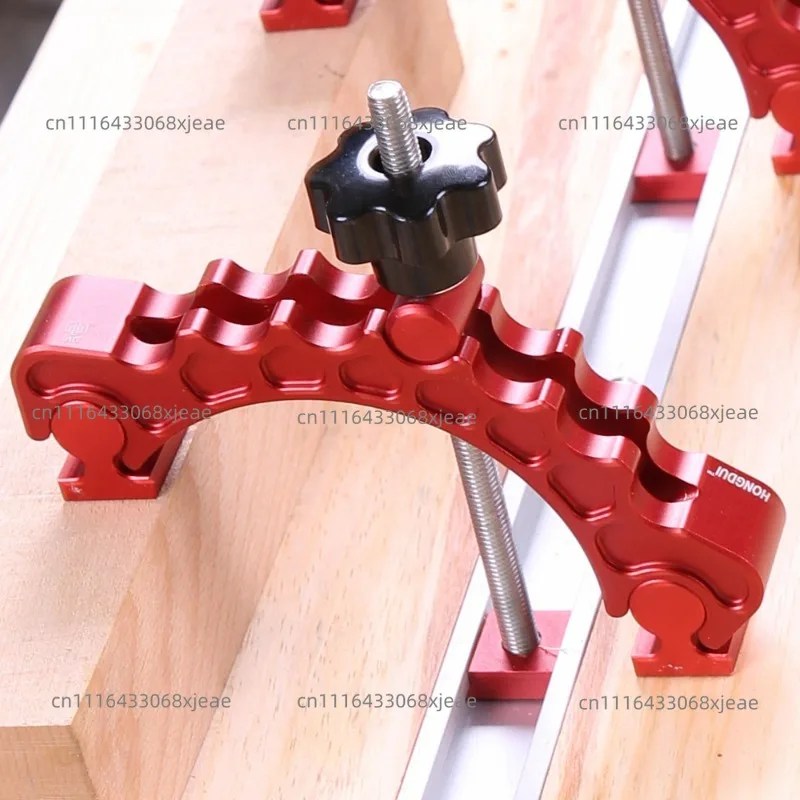Woodworking Fixer Fixture Clamp Clamp Woodworking Table Fixation Plate Press Block Aluminum Alloy Clamp Angle Adjustable