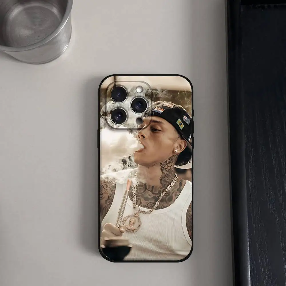 Central Cee Uk Rapper Phone Case For Iphone 16 15 11 13 14 Pro Max 7 8 Plus X Xr Xs Max 12mini Black Shell Cover Case