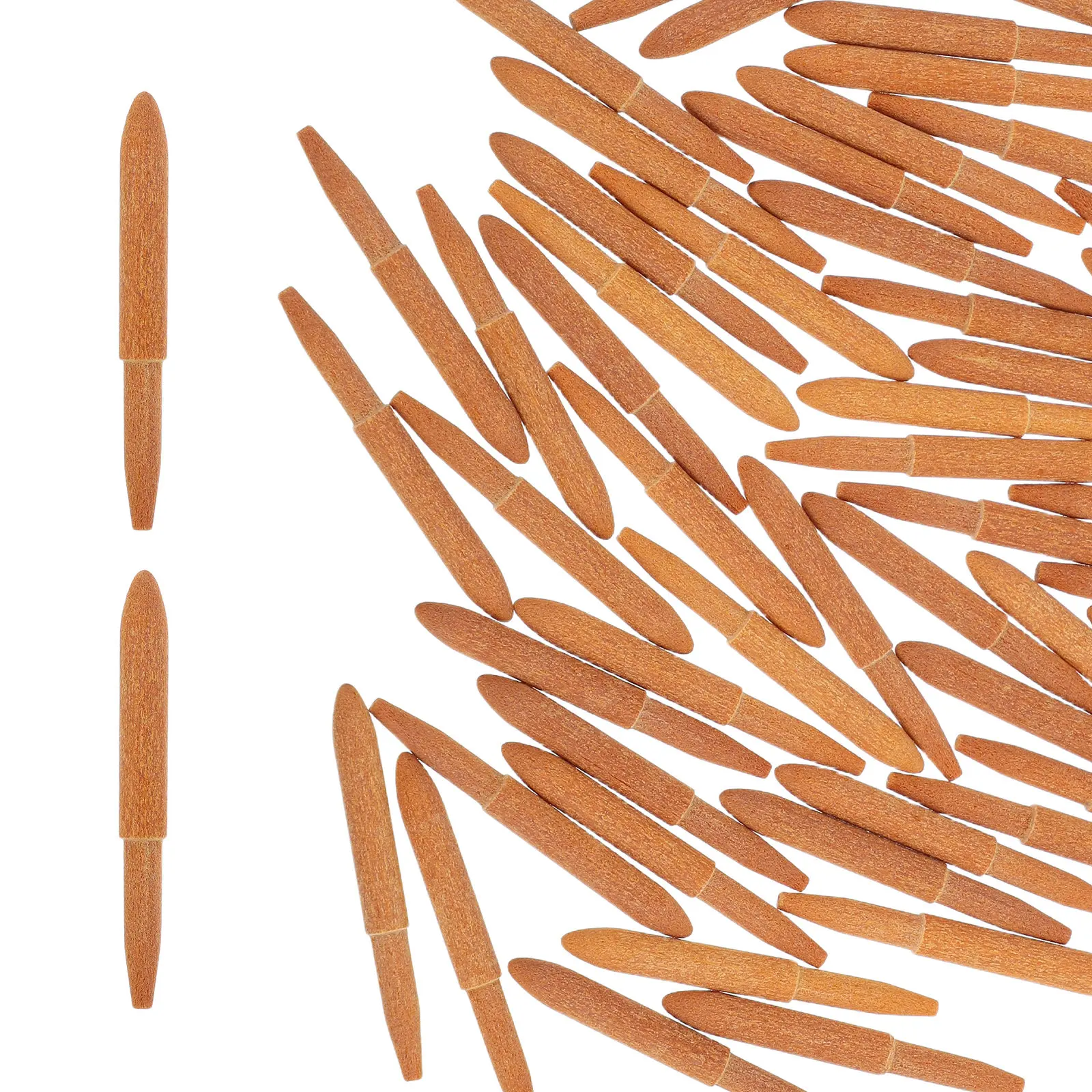 

50Pcs Replacement Marker Pen Tips Wide Compatibility Acrylic Paint Markers Construction Markers Refillable Dual Tip Brushes Fine