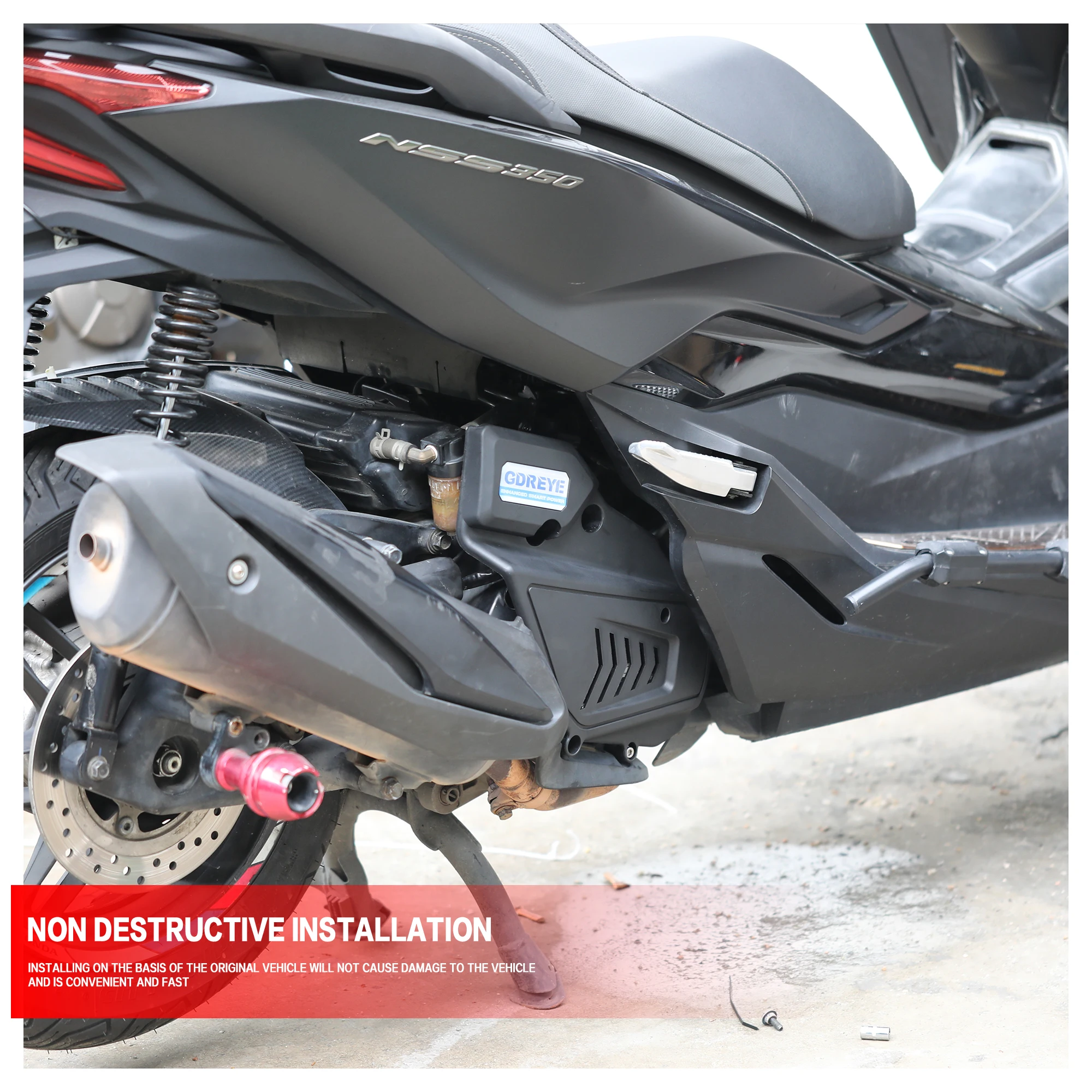 For HONDA FORZA350 NSS350 Modified FORZA NSS High-Pressure Pack Protective Cover Engine Oil Anti-theft cover Decorative Guard