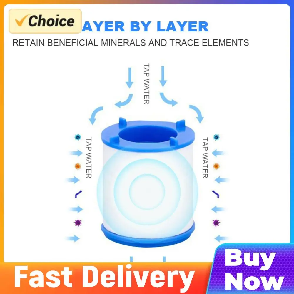 

Насадка-фильтр для смесителя с вращением на 360 градусов, очиститель воды для кухни и ванной, защита от брызг