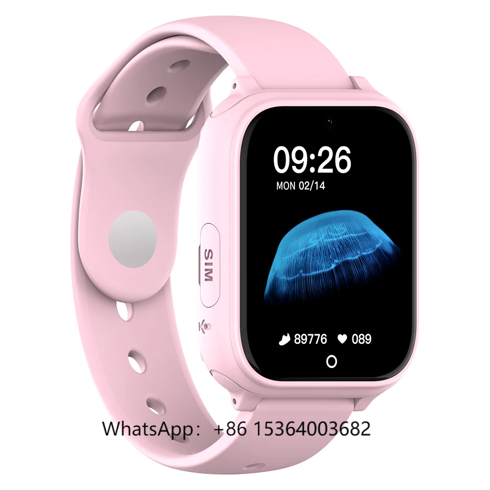 

TJXLWonlex CT25 Private Model Cheap Price SIM Card SOS 4G RTOS GPS Watch Step Sleep Monitor Health Smart Phone Watch