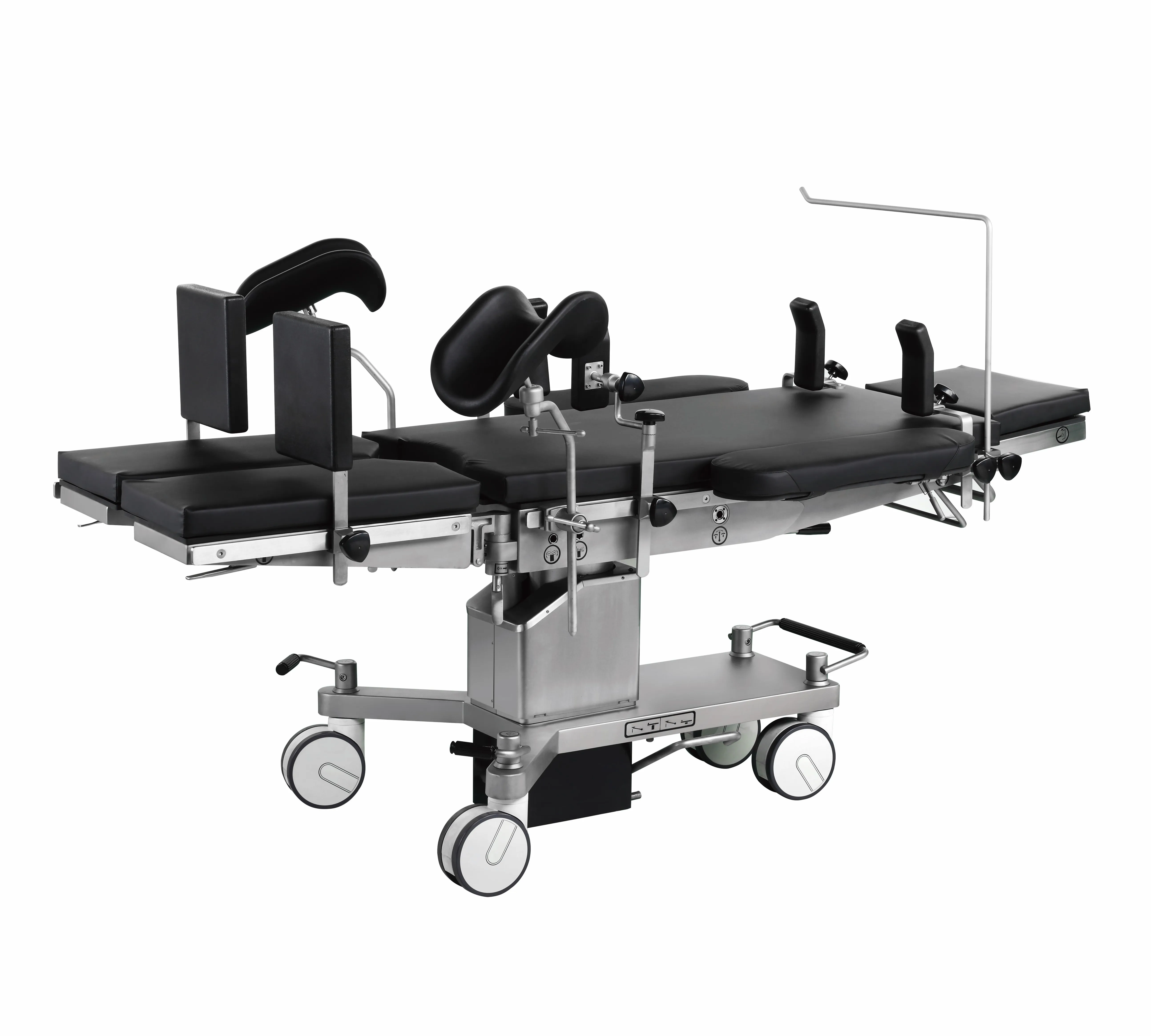 2000x500x(300-670)mm Germany Castor Mechanical Surgical Bed Operation Table Manual Hydraulic Operating Table