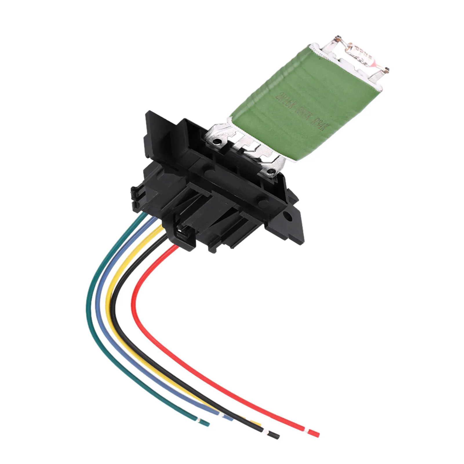 Motor Fan Resistor for Fiat Grande Punto Qubo 2006-2012 Heater Motor Blower Fan Resistor with Wiring Repair Plug Harness