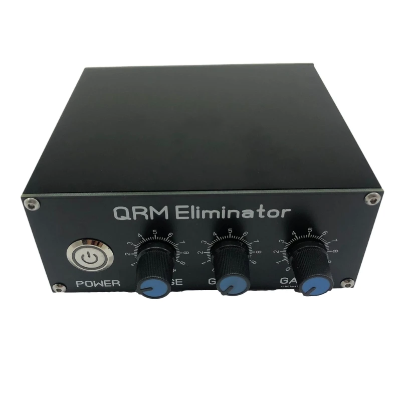 1 Set QRM Eliminators High Bands XPhase 1โ30 MHz Adjustable Durable Metal Casing Signal Canceller Built-in PTT Control