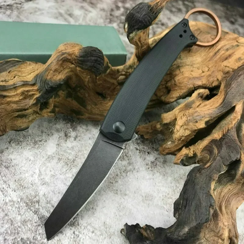 

Pocket folding knife cr7150 8Cr13Mov Blade G10 Handle edc multitool keychain knives Outdoor selbstverteidigung tactical knife