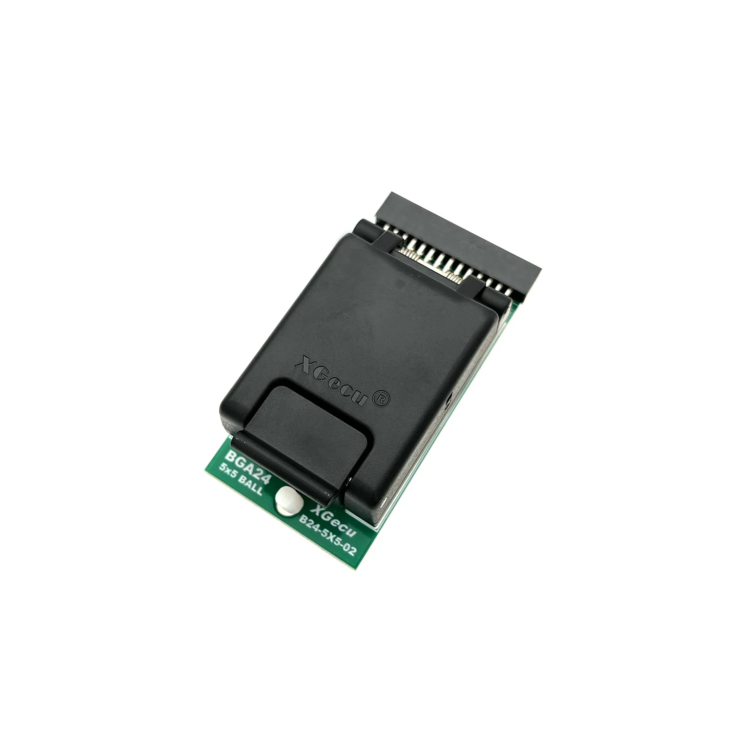 XGecu Xingong T76 programmer dedicated BGA24 chip, full needle, high-speed read and write burning seat, flip seat