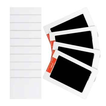 4 szt. Odcisk dłoni niemowlęcia ślad Inkpad asortyment maluch niemowlę zwierzę ręce łapy drukuj bez atramentu znaczek pamiątki