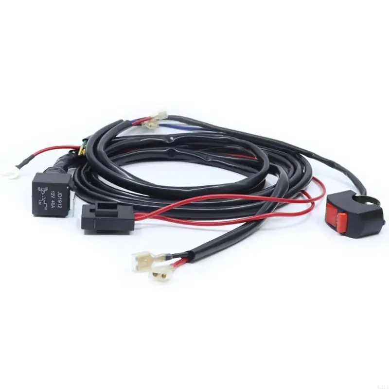 12V/24V Wiring Harness Extension for LED Work Light Bar Led Lamp Off-Road Lights Driving Fog Light