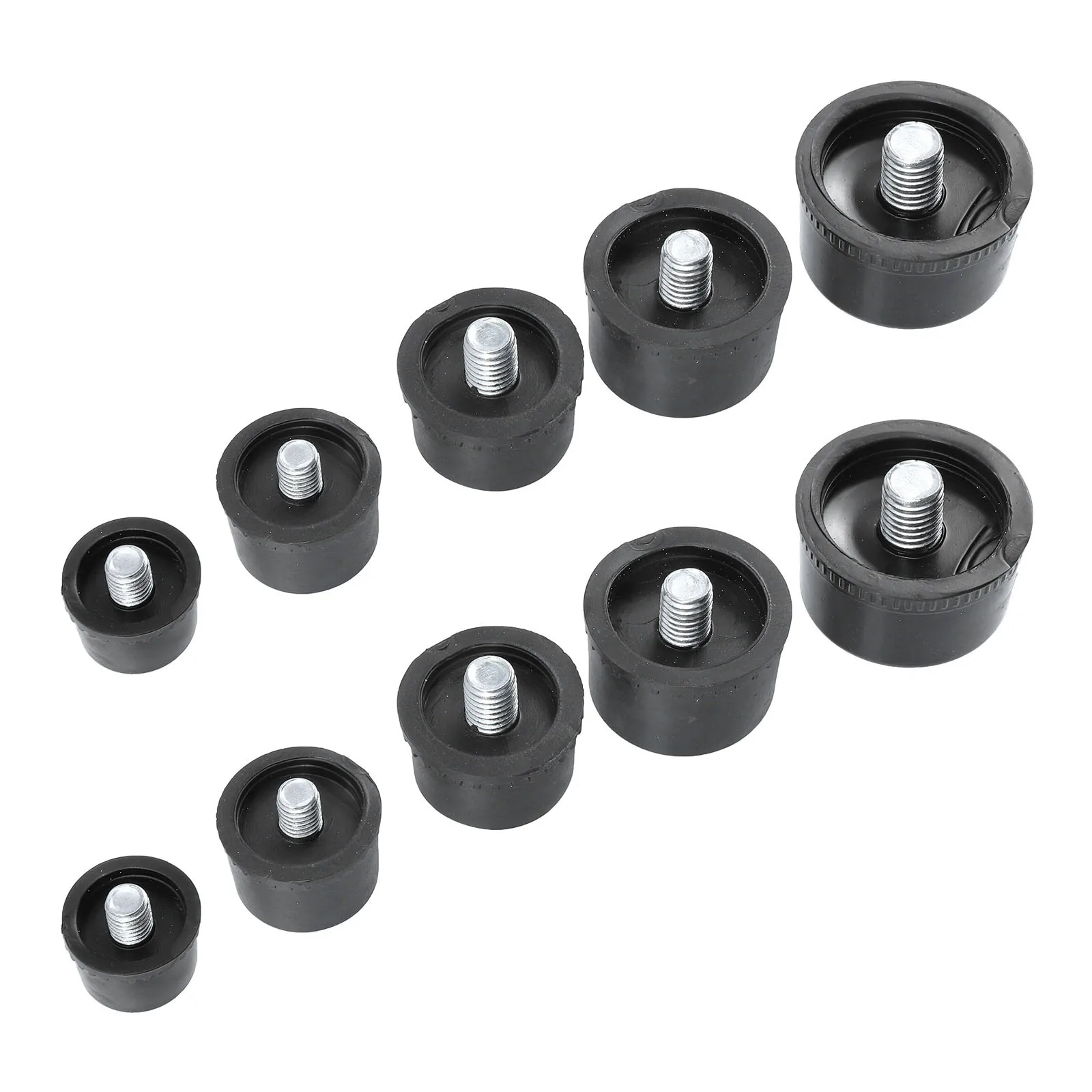 

10Pcs Replacement Rubber Hammer Head Tips Oil Resistant Wear Resistant Mallet Striking Heads for Delicate Surface Repair
