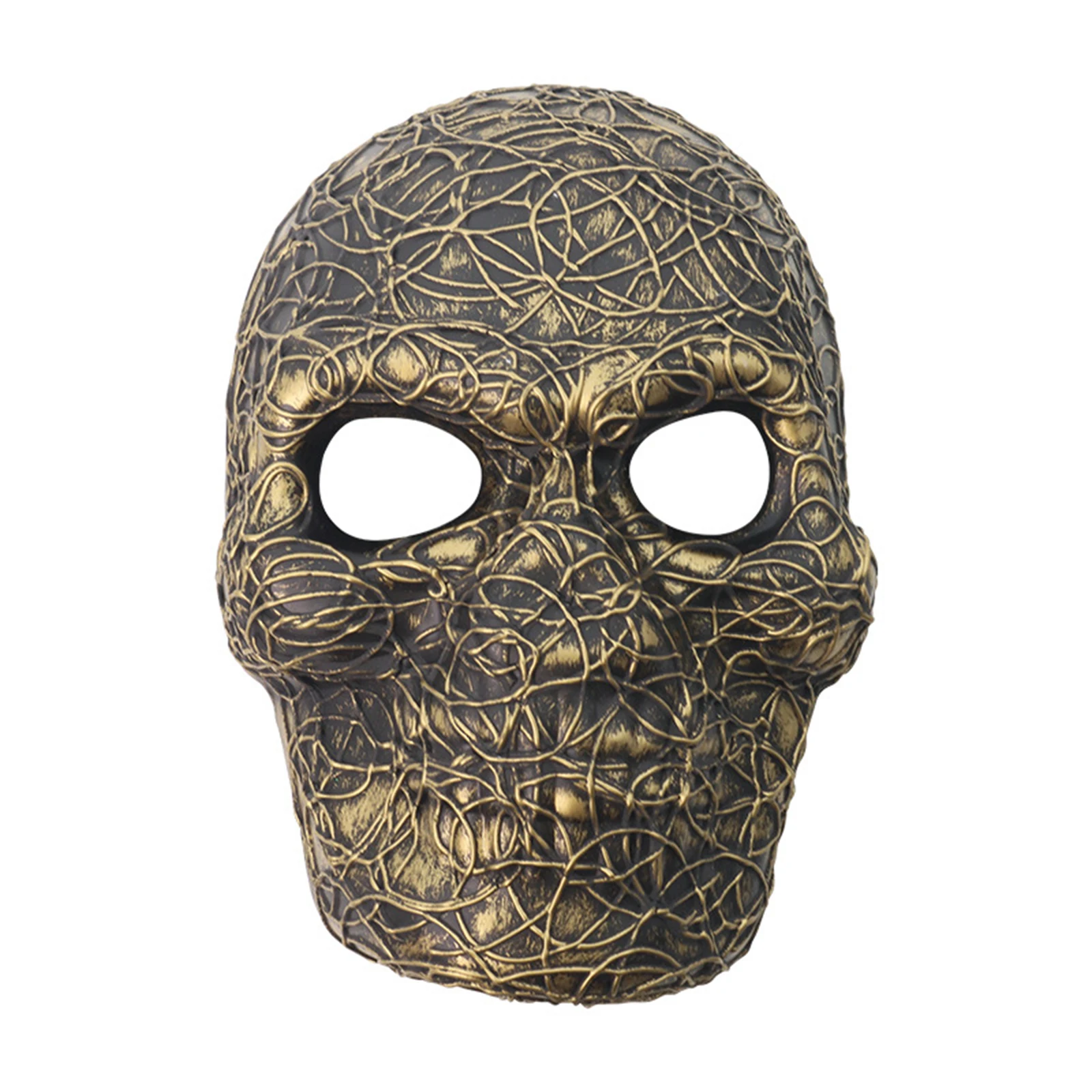 Maschera per travestimento spaventoso Costumi cosplay di Halloween Maschera Maschera di Mardi Gras Maschera a pieno facciale con teschio per donne Uomini Bambini Maschera per feste di Pasqua