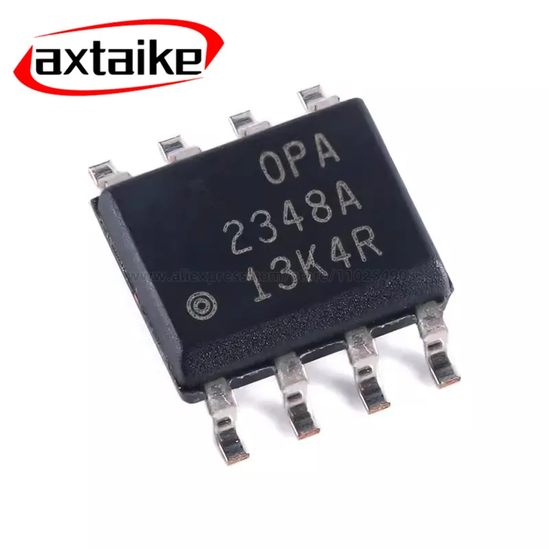 

10PCS OPA2348AIDR OPA2348AID OPA2348A OPA2348 2348A SOP-8 SMD Operational Amplifier IC