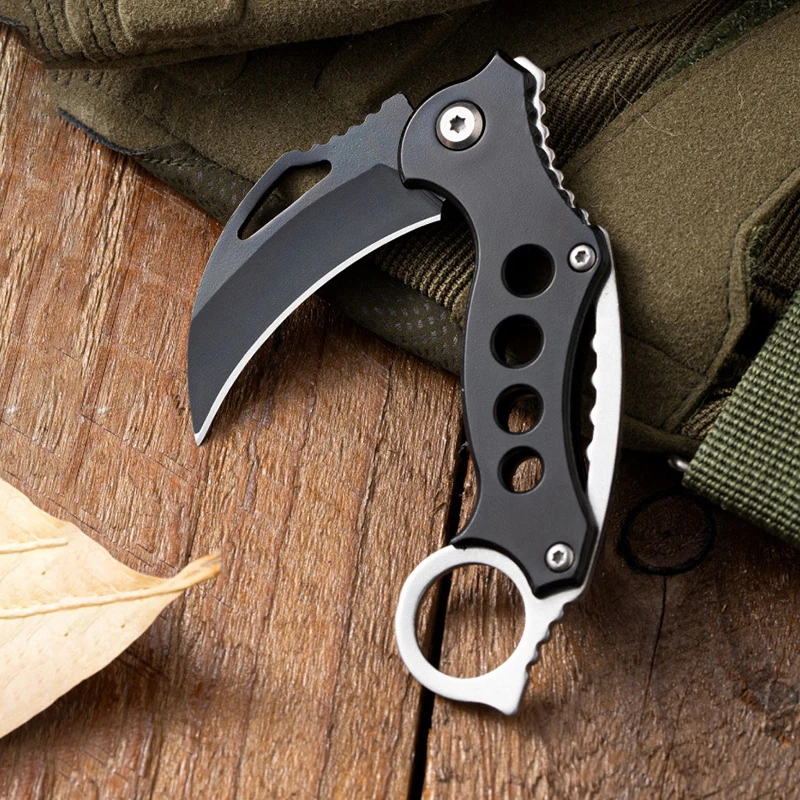 Outdoor Camping Survival Knife Stainless Steel Folding Knife Multitool Pocket Knives EDC Knives Box Cutter