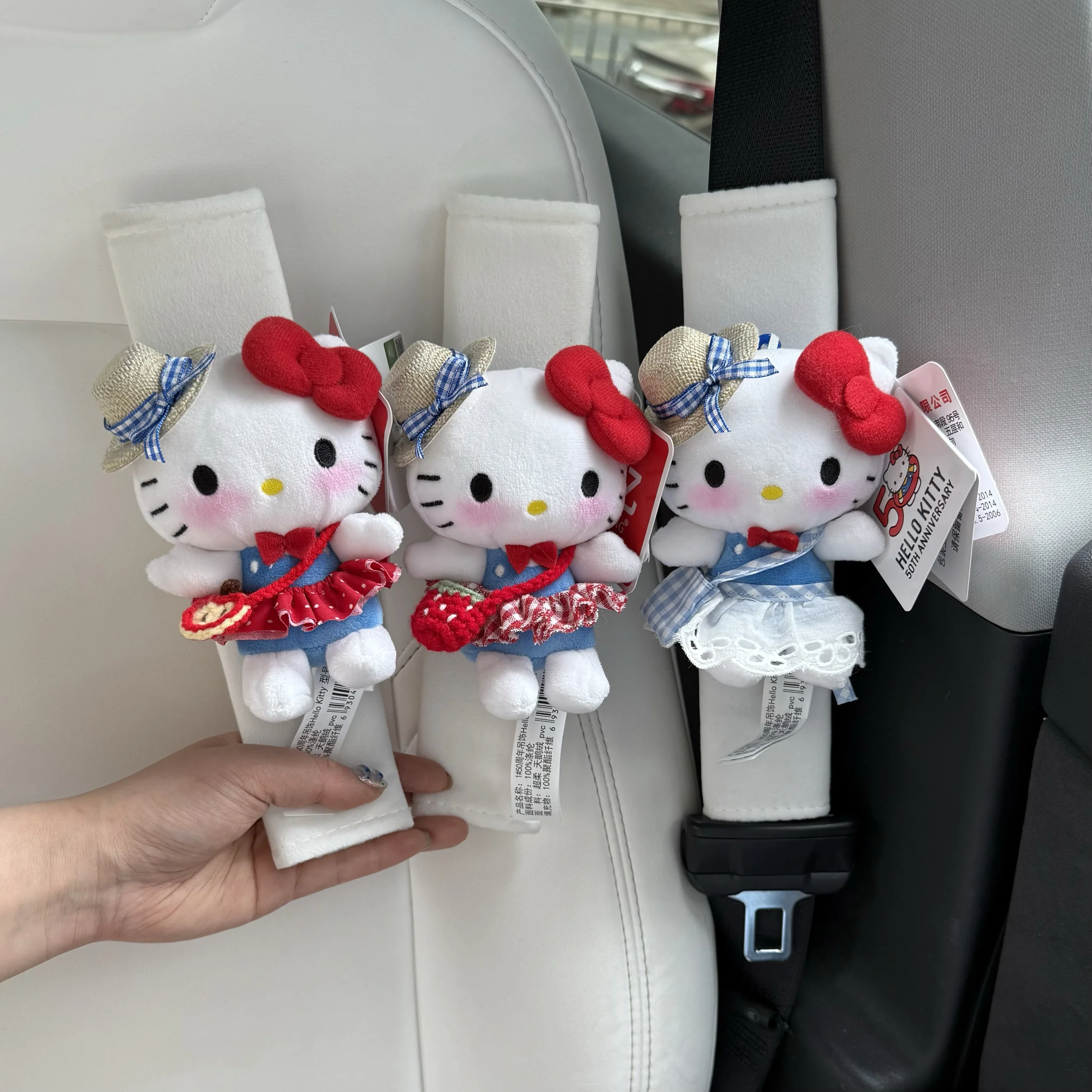 

Car Seat Belt Covers Car Accessories Plush Car Safety Belt Pad Shoulder Pad Soft Seat Belt For Adults Accessories Interior